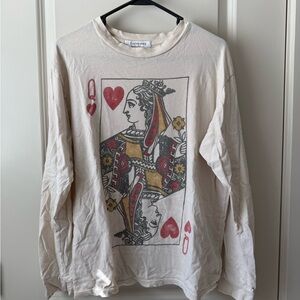 Daydreamer Queen of Hearts long sleeve from Free People